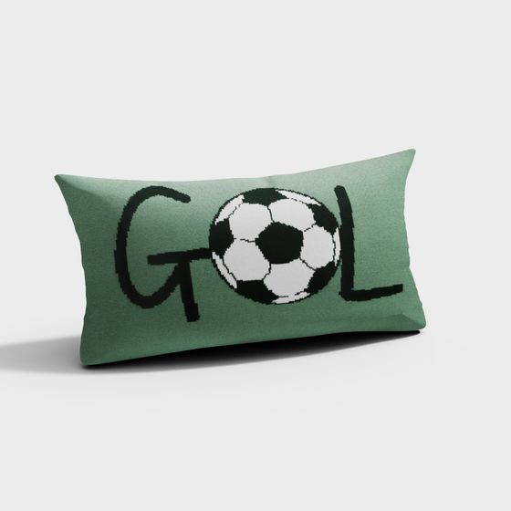 GOL 3D Model - Football Scoring Moment