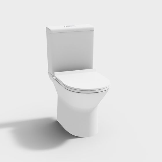 Urban Toilet 3D model