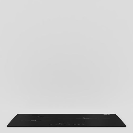 Minimalist Induction Cooktop 3D model