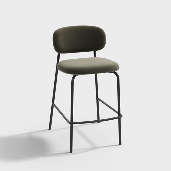 Urban Green Bar Chair 3D model