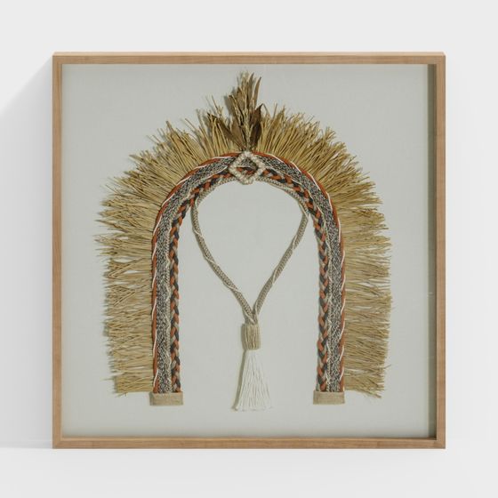 Chieftain Headdress Low Poly 3D model