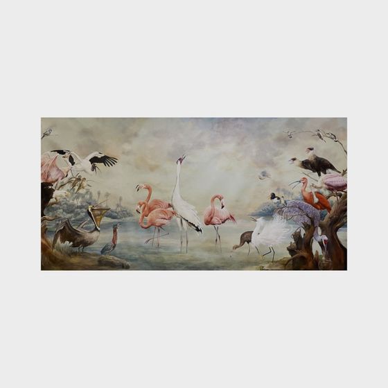 Wetland Bird Paradise 3D model