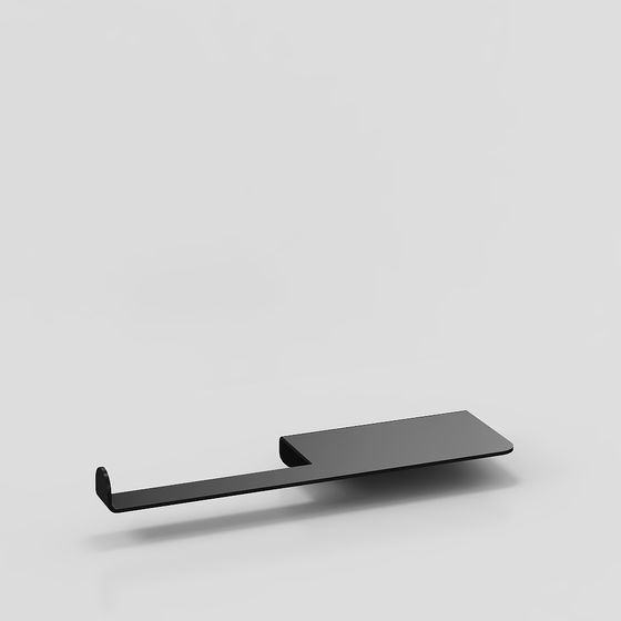 Sleek Minimalist Floating Hook 3D model