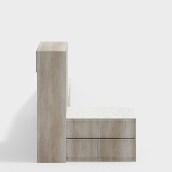Urban Corner Cabinet 3D model