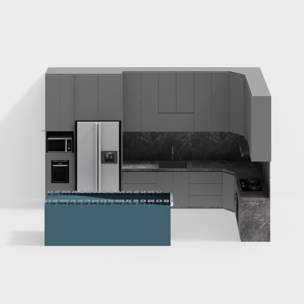 coohom ТЕСТОВАЯ КУХНЯ 1