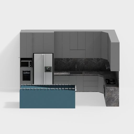 coohom ТЕСТОВАЯ КУХНЯ 1