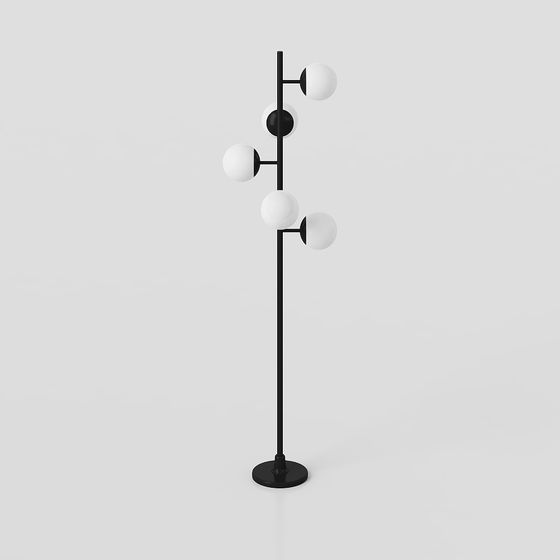 Sphere Coat Rack 3D model