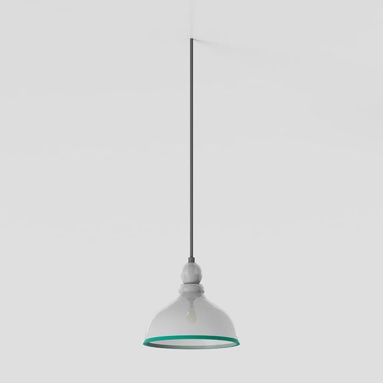 Industrial Pendant Light 3D model