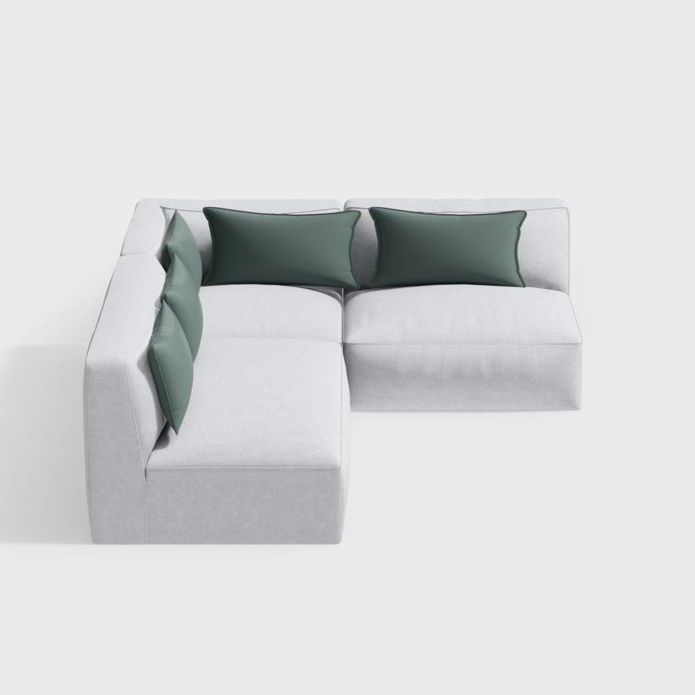 L shaped sofa