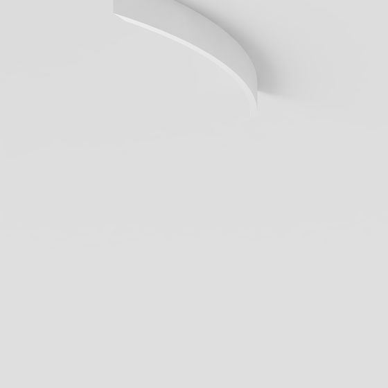 Curved Light Fixture 3D model