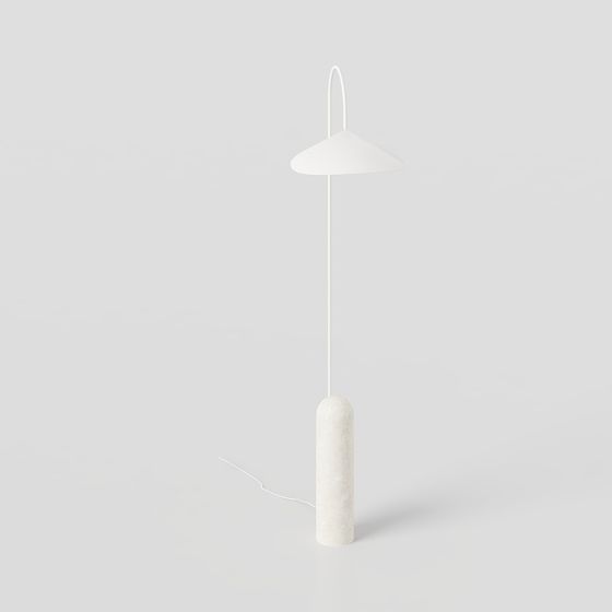 Minimalist Floor Lamp 3D model