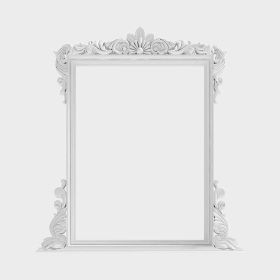 Classic Frame 3D model for Creative Projects