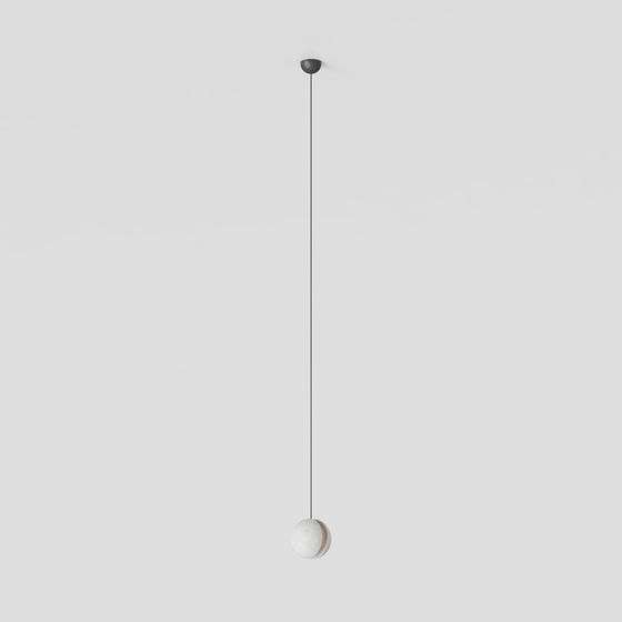 Modern Minimalist Pendant Light 3D model