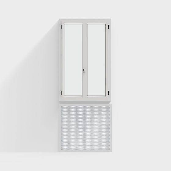 City Window 3D model for Creative Projects