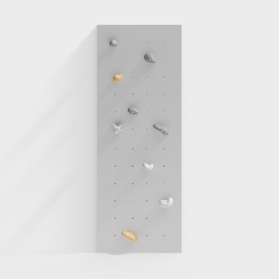 Urban Climbing Wall 3D model