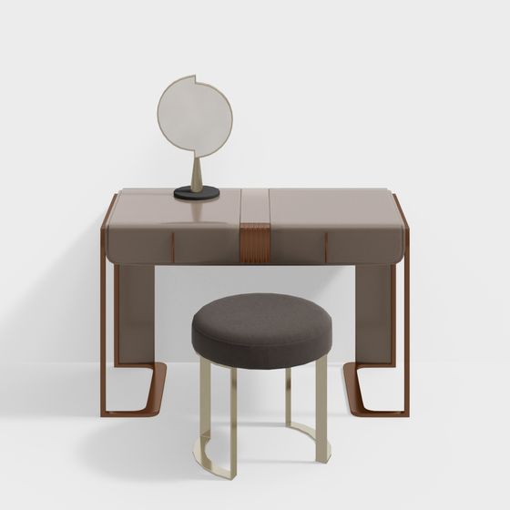 Elegant Vanity Table 3D model for Creative Projects