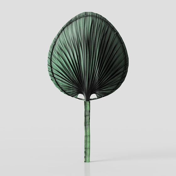 Vibrant Palm Tree 3D Model for Tropical Environments