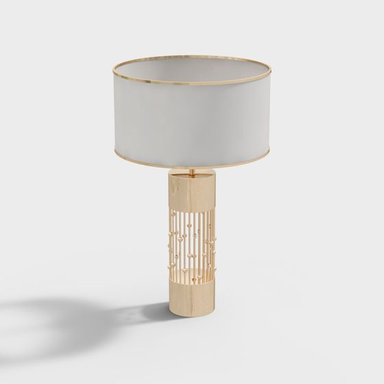 Elegant 3D Table Lamp Model for Modern Interiors