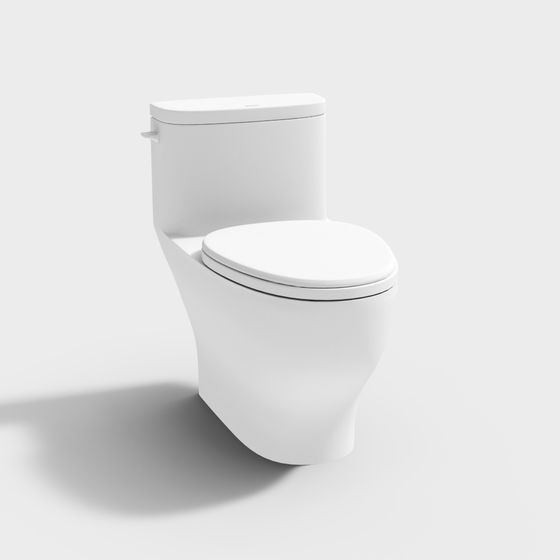 Urban Toilet 3D model for Modern Spaces