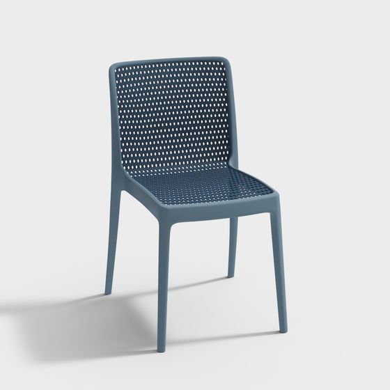 Unique Low-Poly Chair 3D model for Modern Spaces