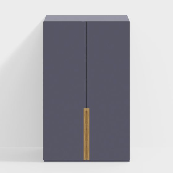 Urban Storage Cabinet 3D model for Modern Interiors