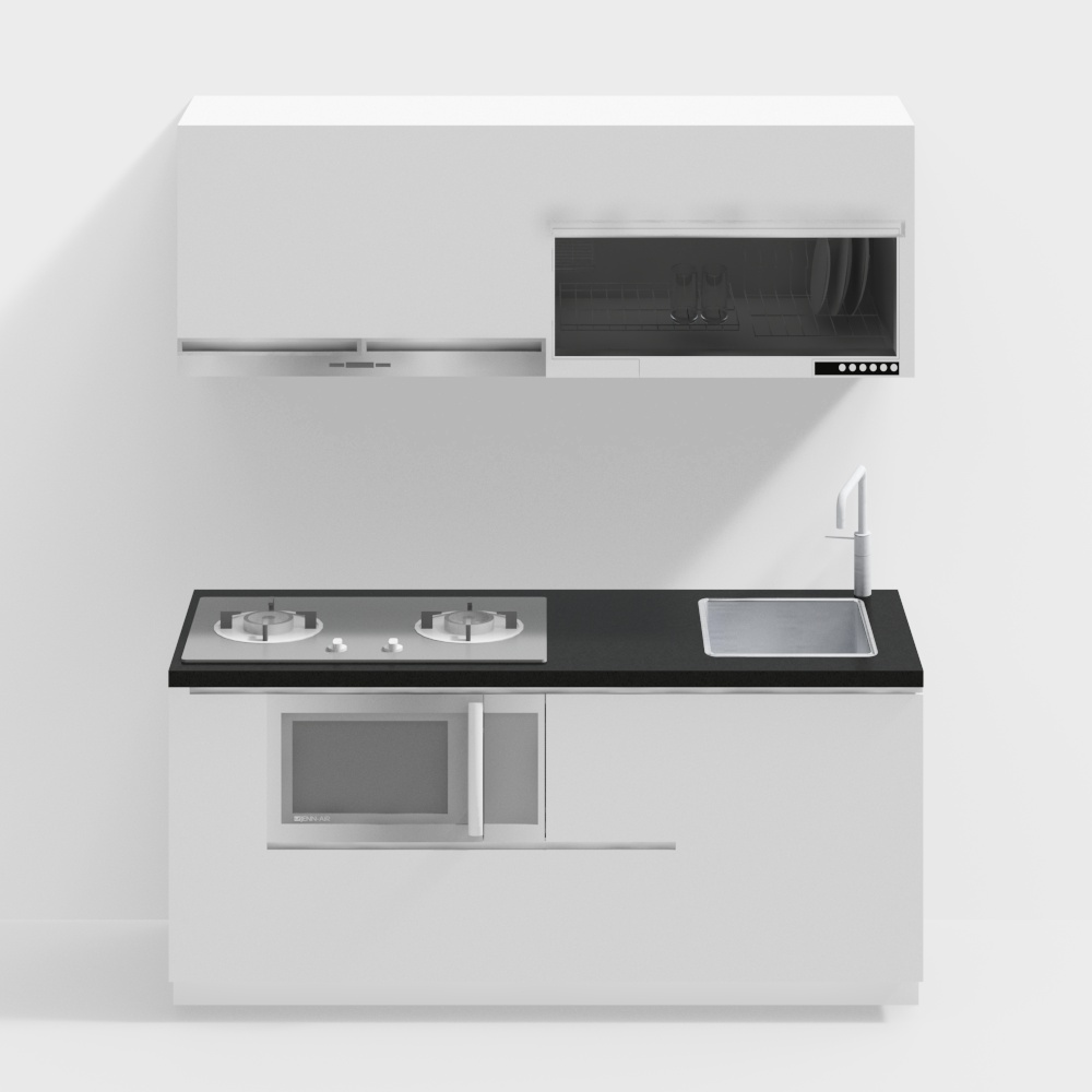 1080927 白色廚具