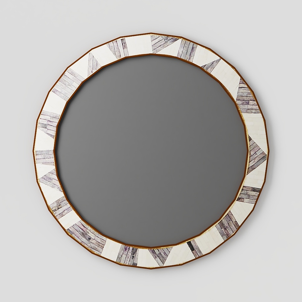 Boho Chic Mirror 3D Model