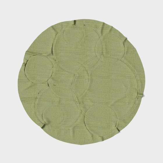 Low Polygon Round Table 3D model