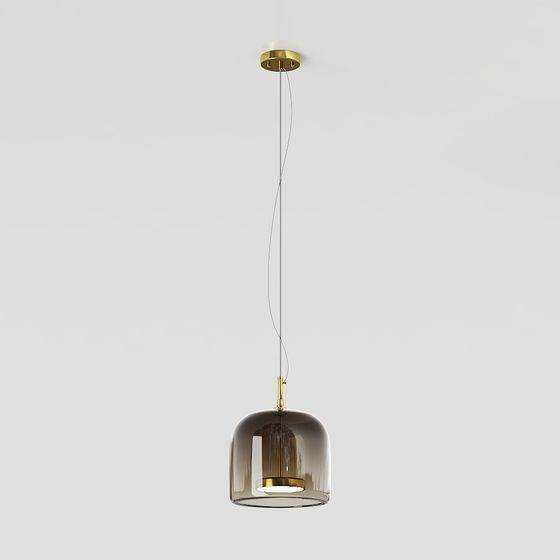 Elegant Pendant Light 3D model for Modern Interiors