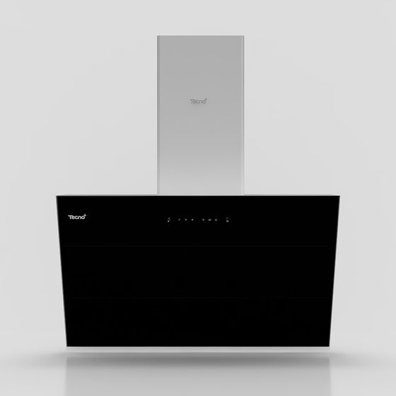 Sleek Low-Poly Kitchen Chimney 3D model for Modern Interiors