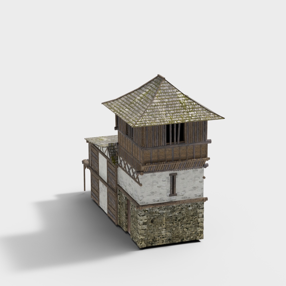 nhà phố kiểu trung cổ 2