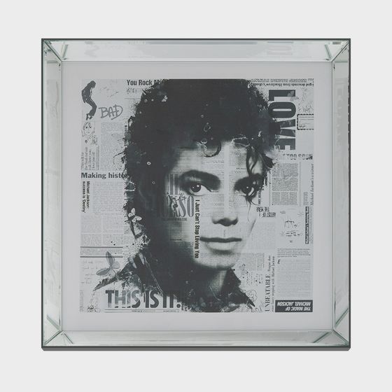 Unique 3D Model: Newspaper Portrait