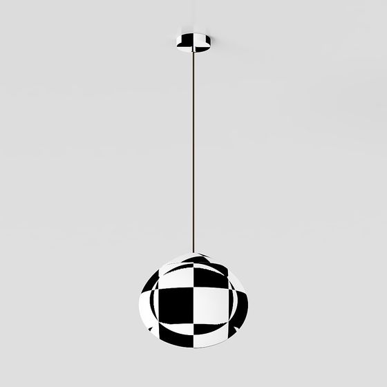 Geometric Charm Pendant Light 3D model