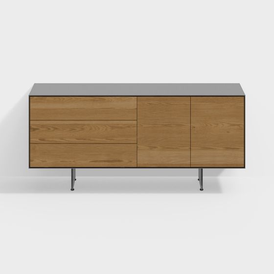 City Light TV Stand 3D model
