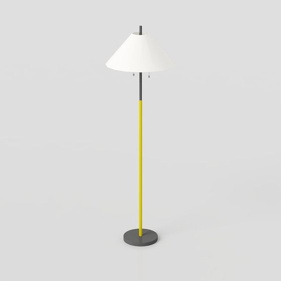 Contemporary Floor Lamp 3D model for Creative Spaces