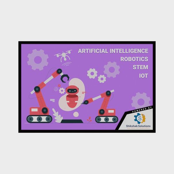 AI Robotics STEM IOT 3D model