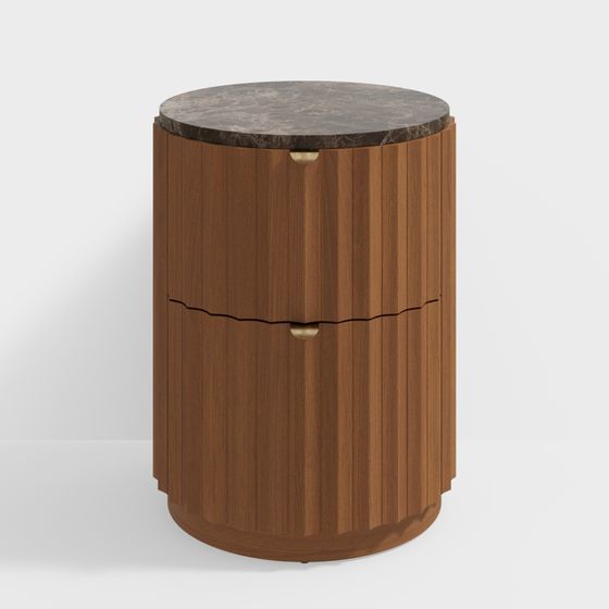 Elegant Round Table 3D model for Modern Interiors