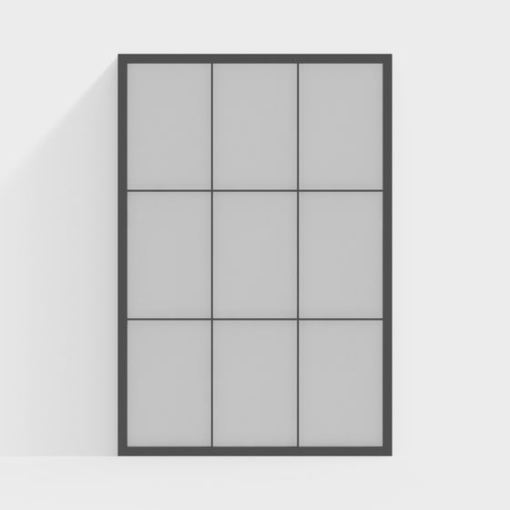 Light and Shadow Window 3D model