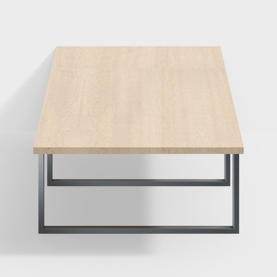 Modern Urban Corner Coffee Table 3D model