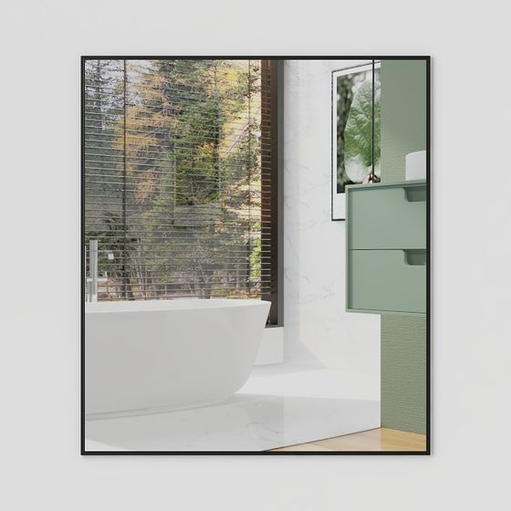 Modern Minimalist Bathroom 3D model