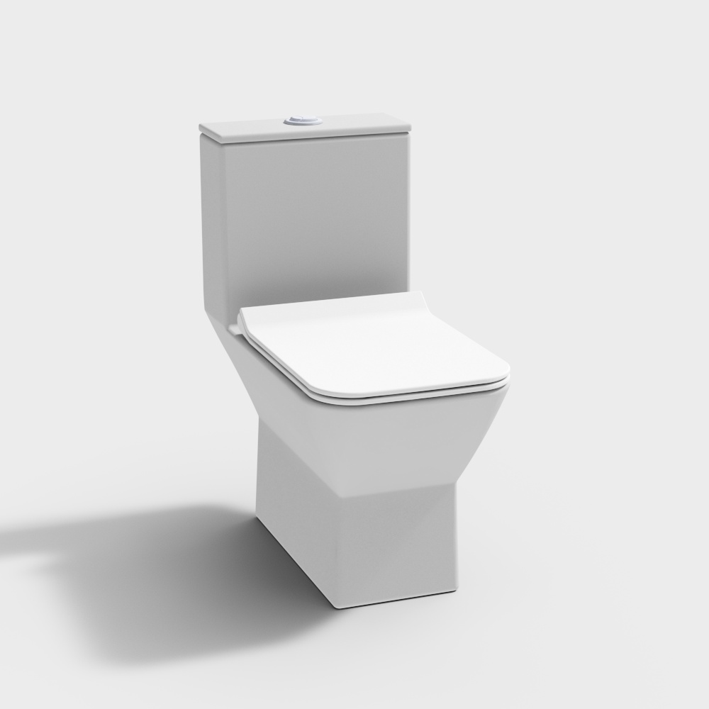 Urban Toilet 3D model