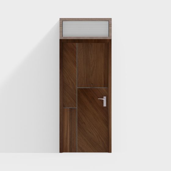 Urban Door 3D model for Stylish Spaces