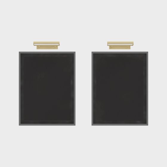 Urban Blackboard 3D model for Creative Interiors