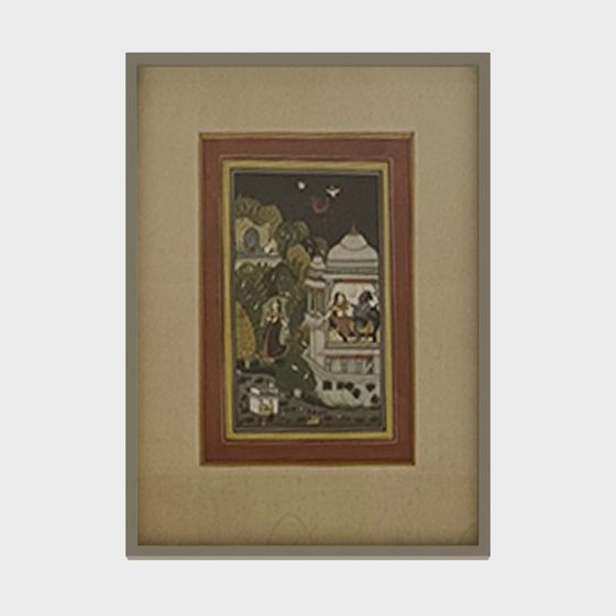 Castle Night Scene 3D model for Creative Projects