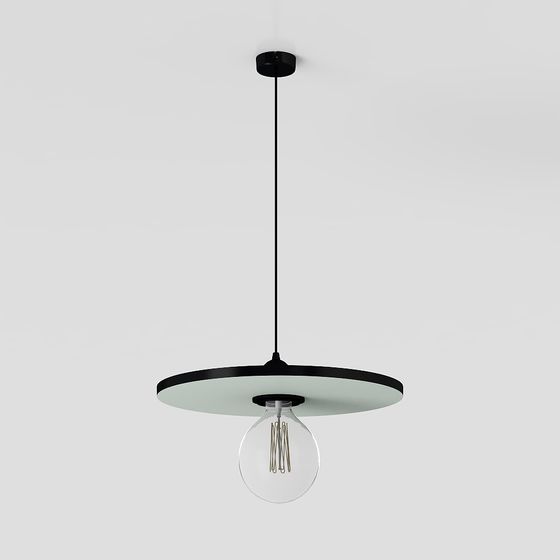 Modern Minimalist Pendant Light 3D model