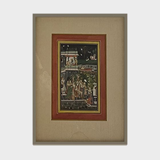 Ancient Scroll 3D Model - Captivating Artistic Design