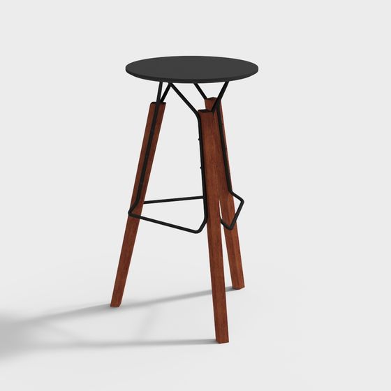 Urban Corner Barstool 3D model