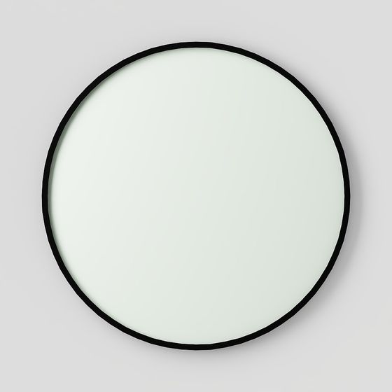 Modern Low-Poly Round Light Fixture 3D model