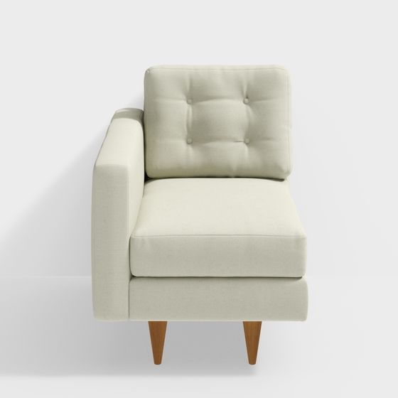 Cozy Corner Chair 3D model