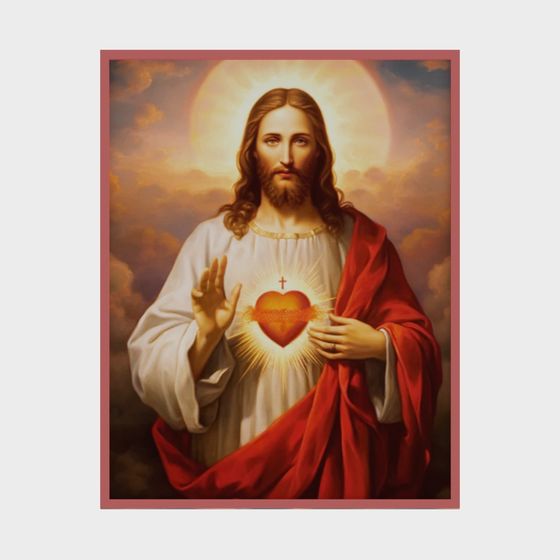 Divine Light Heart 3D model for Peaceful Creations